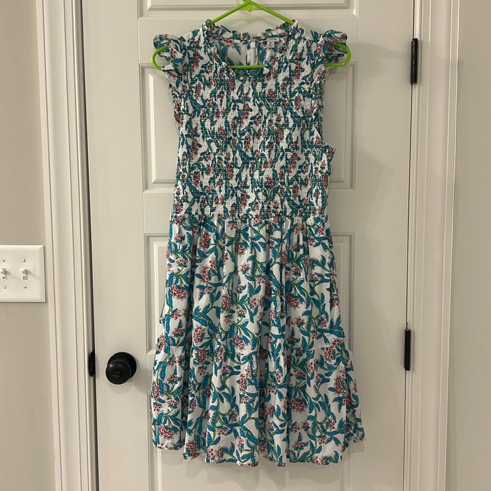 J crew floral dress